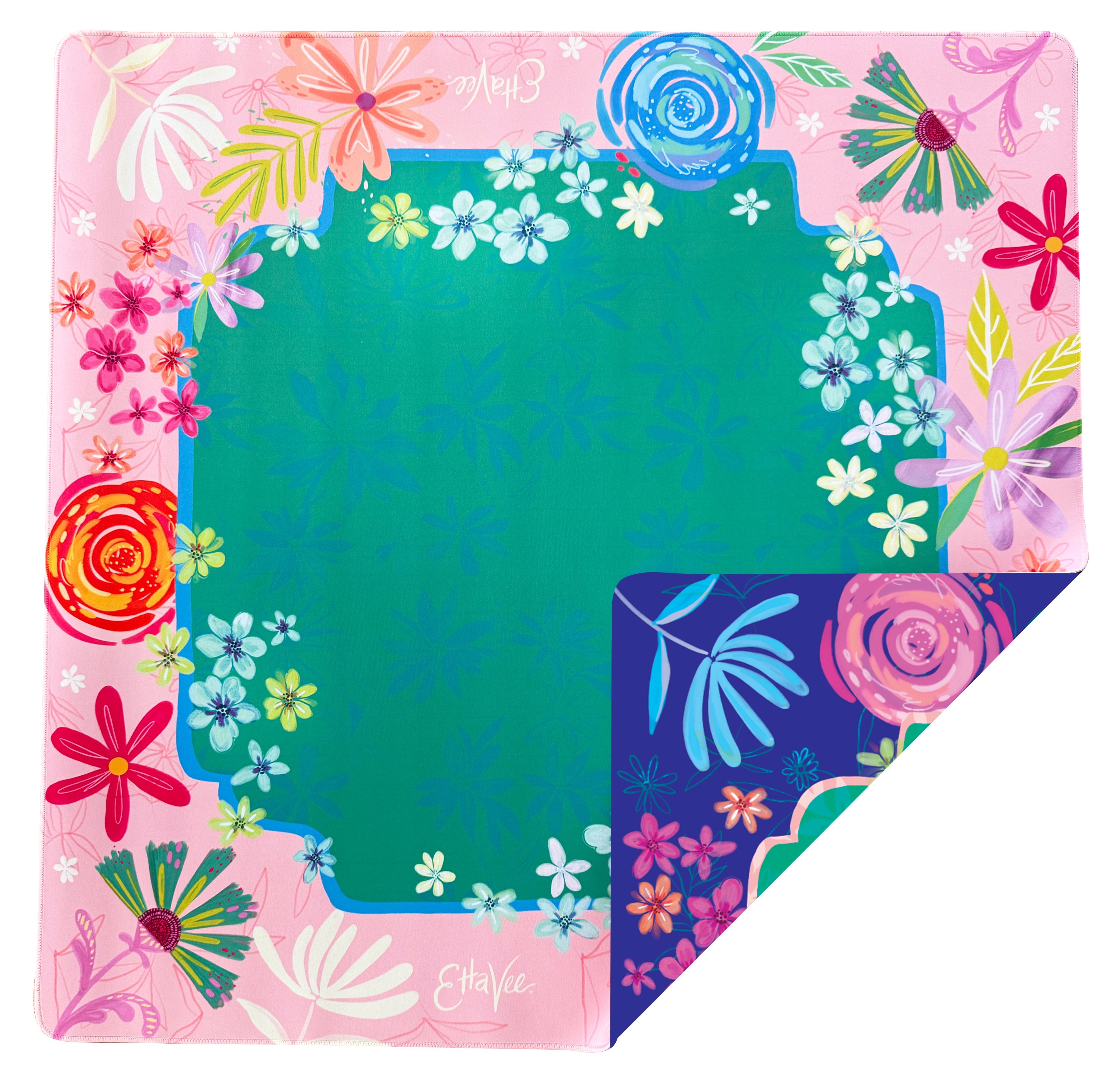 Double-Sided Mahjong Mat – Colorful 33.5