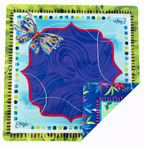 EttaVee "Butterfly" Double-Sided Butterfly Mahjong Mat PREORDER