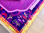 EttaVee "Leo Lady" Double-Sided Mahjong Mat PREORDER